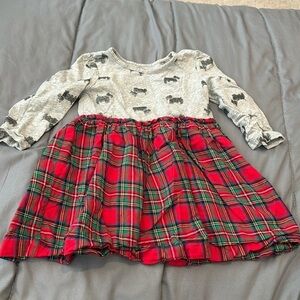 Gap Baby Scotty Dog Plaid Toddler Girls Dress 2 years​​​​​​